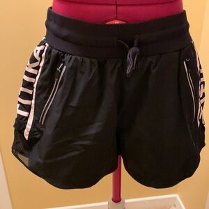 Titika Logo shorts with adjustable tie waist